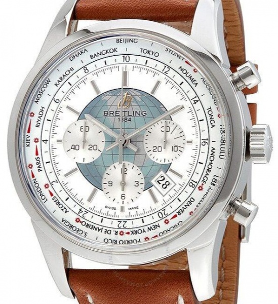 Relogios . RELÓGIO BREITLING TRANSOCEAN CHRONOGRAPH UNITIME. MOVIMENTO AUTOMÁTICO, TAMANHO ...