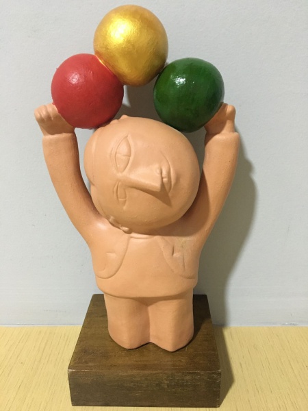 Joias . ESCULTURA EM BRONZE PATINADO, SOBRE BASE DE MARMORE, RE foto 7
