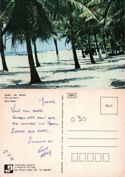 Joias . Cartão Postal Maringá, PR - Praça Napoleão Moreira da S foto 1