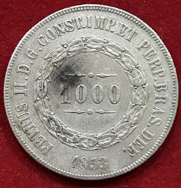 Joias . Brasil Colonia- 960 Réis -1816 R Prata - MBC  Estimativ foto 5