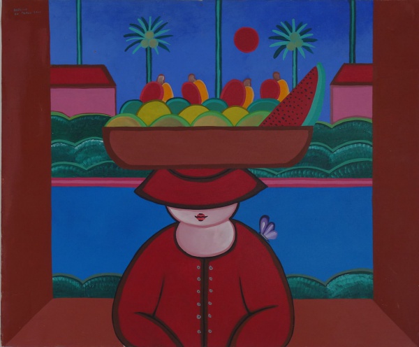 Arte . ADELSON DO PRADO - Acrílica sobre tela - Medidas da tela: 50 x 60