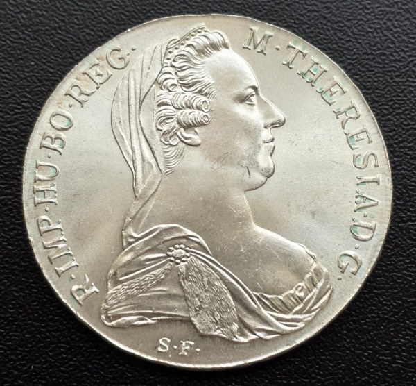 Joias . Moeda da Áustria - 1 Thaler 1780 Restrike - Prata (0,833) - 27,9 g - 42 mm - ...