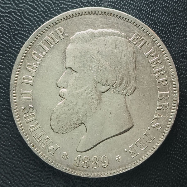 Joias . BRASIL - 640 RÉIS 1697 R - PEÇA ESCASSA E MUITO BONITA foto 2