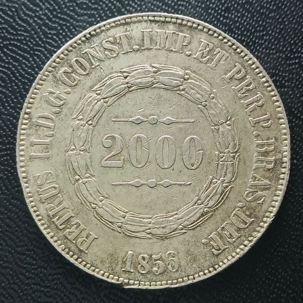 Joias . BRASIL - 640 RÉIS 1697 R - PEÇA ESCASSA E MUITO BONITA foto 3