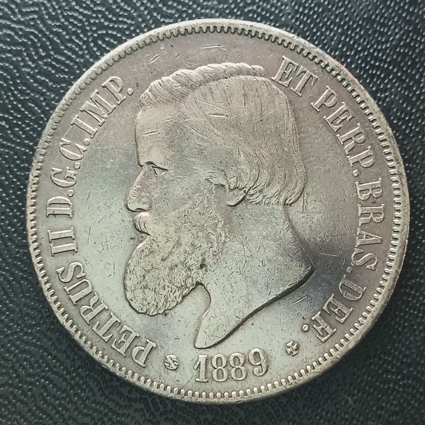 Joias . BRASIL - 640 RÉIS 1697 R - PEÇA ESCASSA E MUITO BONITA foto 6