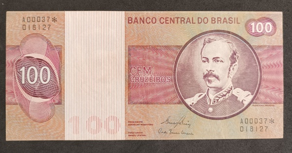 Joias . CÉDULA BRASIL - 50 000 CRUZEIROS REAIS - BAIANA - MBC/S foto 6