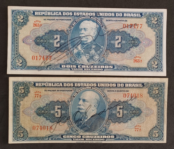 Joias . CÉDULA BRASIL - 50 000 CRUZEIROS REAIS - BAIANA - MBC/S foto 8