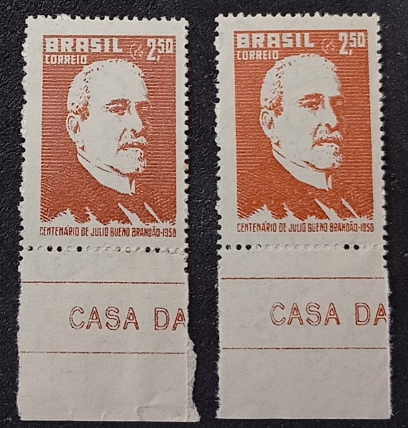 Joias . Brasil, folha nova com goma, com oxidação, veja foto ad foto 2
