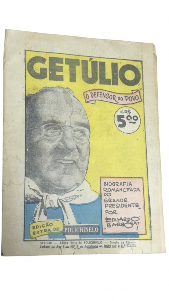 Joias . MEMORABILIA POLÍTICA -Revista/HQ Getúlio  O Defensor do Povo  Edição Extra ...