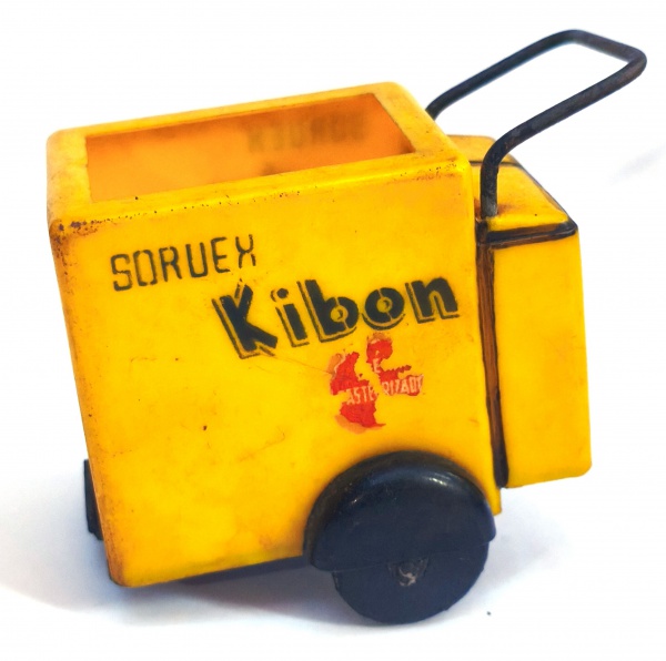 Joias . Rara miniatura carrinho Kibon anos 60, 10 cm raridade , brinde do início dos ...