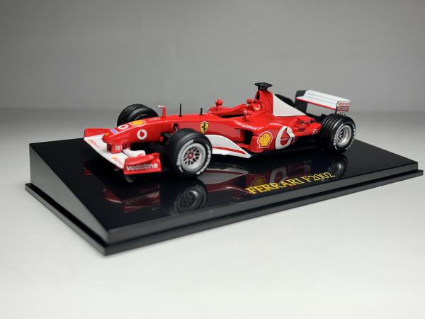 Ferrari F2002 Vermelho e Branco #1 - Ixo Escala 1/43 mi
