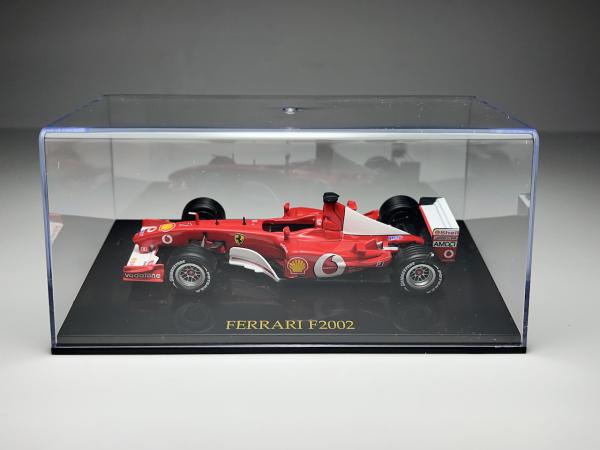 Ferrari F2002 Vermelho e Branco #1 - Ixo Escala 1/43 mi