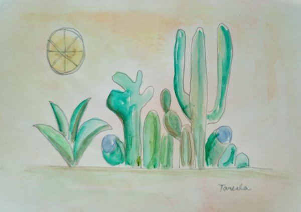 Arte . TARSILA DO AMARAL, lápis e aquarela. Medindo: 13,5 x 19 cm. A.c.id  SEM MOLDURA