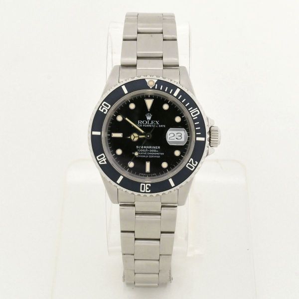 Relogios . ROLEX  SUBMARINER DATE - MODELO 16610 - Relógio masculino/unissex, todo em aço ...
