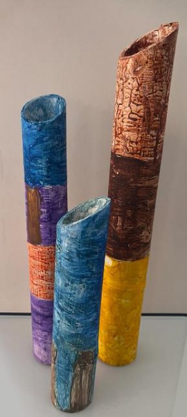 Arte . Volpi, Bandeirinhas e Mastro, tempera sobre tela, 68,5 foto 8