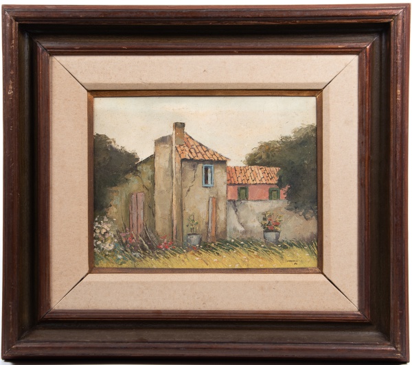 Arte . INOS CORRADIN - "IL GIOGATORE" - JOGADOR . ÓLEO foto 5