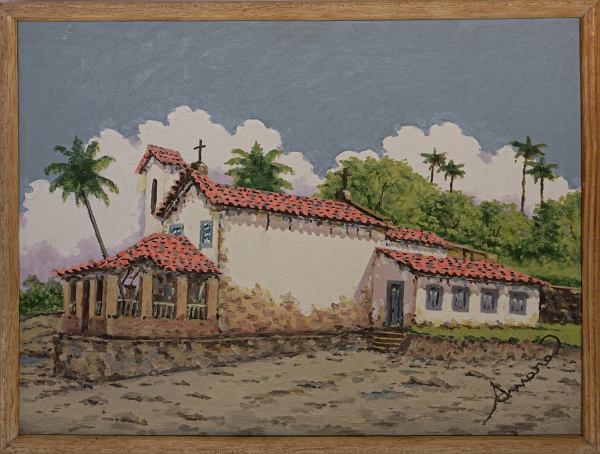 Arte . 6948 JOEL FIRMINO DO AMARAL - PINTURA ÓLEO SOBRE TELA - TIPO DA ASSINATURA: ...
