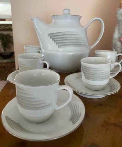 Joias . Lindissimo vaso japones em porcelana Celadon medindo foto 6