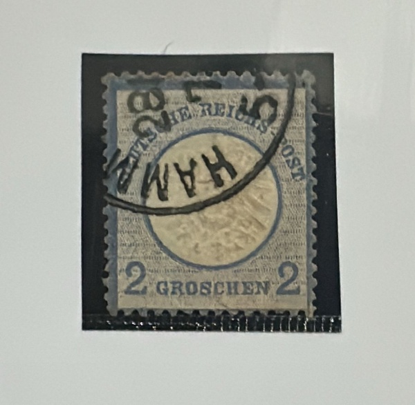 Joias . Alemanha - Ano 1872 - Nº21 - Yvert 600 Euros - RARO - D foto 4