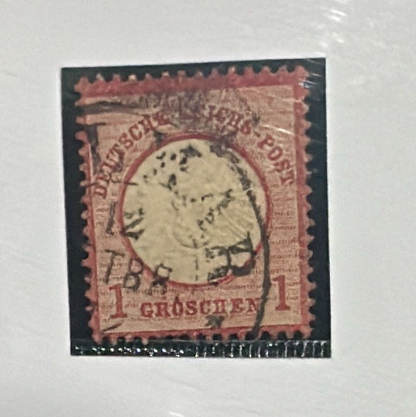 Joias . Alemanha - Ano 1872 - Nº21 - Yvert 600 Euros - RARO - D foto 5