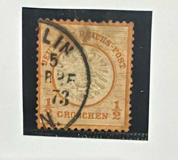 Joias . Alemanha - Ano 1872 - Nº21 - Yvert 600 Euros - RARO - D foto 6
