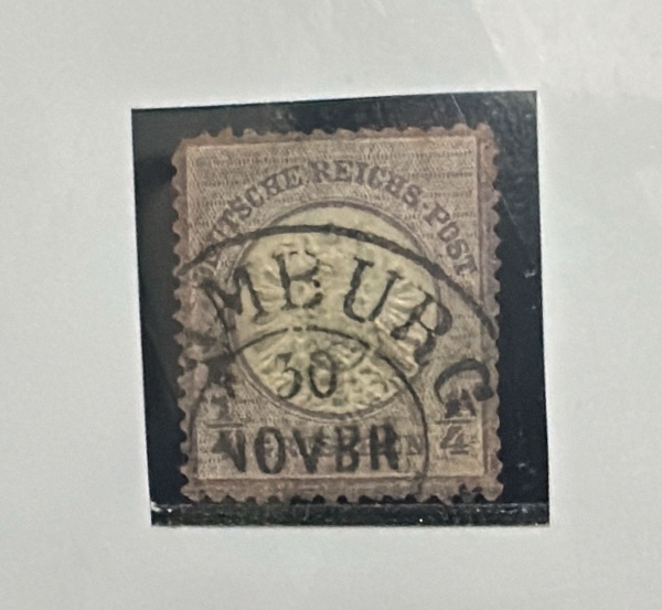 Joias . Alemanha - Ano 1872 - Nº21 - Yvert 600 Euros - RARO - D foto 8