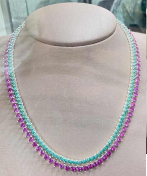 Joias . Pulseira Riviera em prata 950 gemas citrino natural, co foto 2