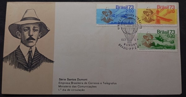 Joias . Aviação, Santos Dumont, parte de coleção temática, Ex-L foto 1