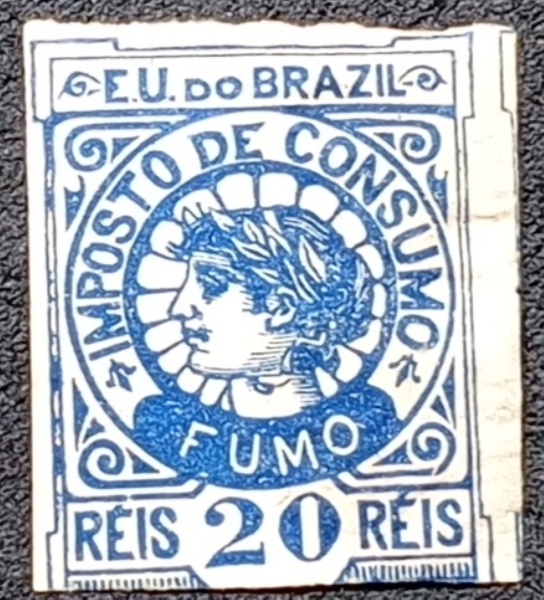 Joias . Brasil, selo fiscal foto 2