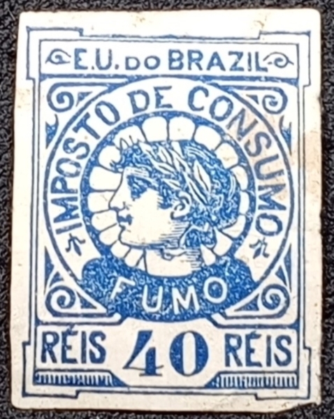 Joias . Brasil, selo fiscal foto 3