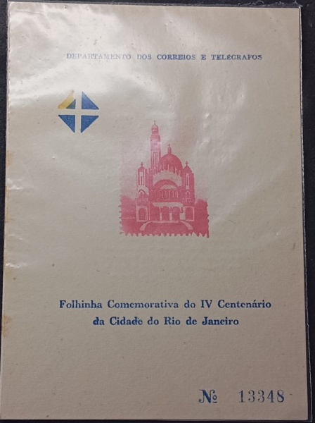 Joias . Brasil, folhinha comemorativa FA13 foto 3