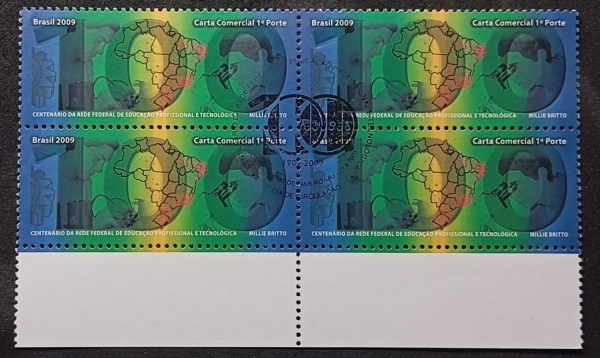 Joias . Brasil, onze blocos com carimbos comemorativos diferent foto 6