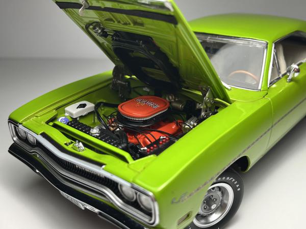 1970 Plymouth Road Runner Verde e Preto 1 OF 1092 - GMP