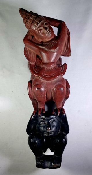 Joias . ARTE RELIGIOSA-antigo e muito raro teca (relicário de b foto 6