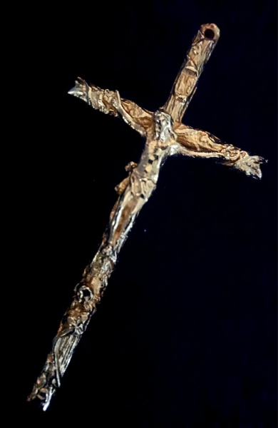 Joias . ARTE RELIGIOSA-antigo e muito raro teca (relicário de b foto 2