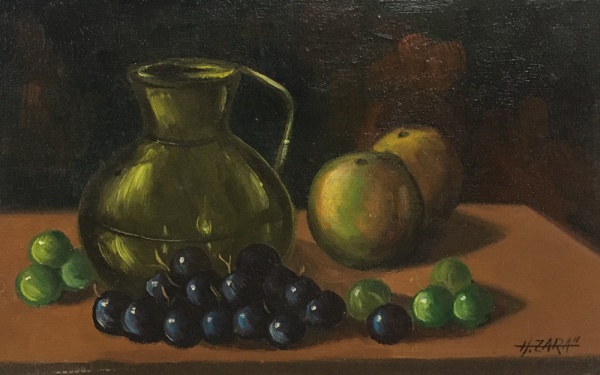 Arte . AM000, LEOPOLDO GOTUZZO, óleo sobre tela, representando foto 5