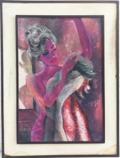 Arte . AM000, LEOPOLDO GOTUZZO, óleo sobre tela, representando foto 1