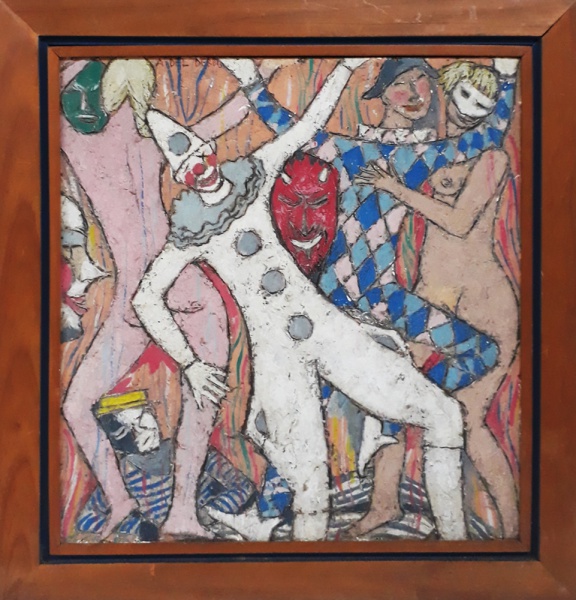 Arte . AM000, LEOPOLDO GOTUZZO, óleo sobre tela, representando foto 3