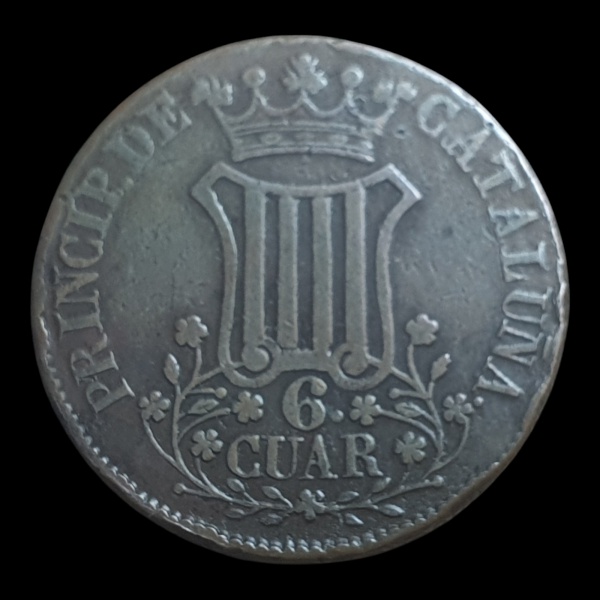 Joias . Espanha: 2 Reales  -  Fernando VII  -  1811 CI  -  Cádi foto 7