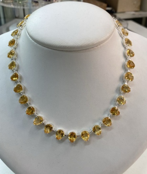 Joias . Pulseira Riviera em prata 950 gemas ametista natural, c foto 2