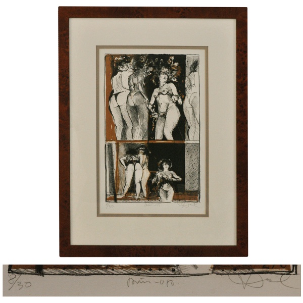 Arte . TOMIE OHTAKE (1913-1915). Composição Amarela. Óleo sobr foto 5