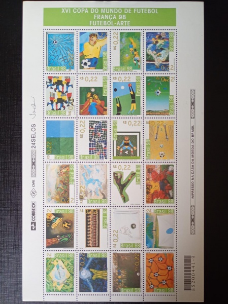 Joias . Brasil 1.994 - Homenagem a Ayrton Senna - RHM C1921/23 foto 6