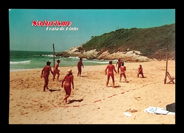 Joias . Cartão Postal de NATURISMO - Praia do Pinho - Camboriu - SC