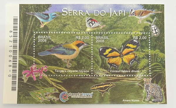 Joias . Bloco B 158 Ano 2010 Relações Diplomáticas - Brasil Mal foto 2