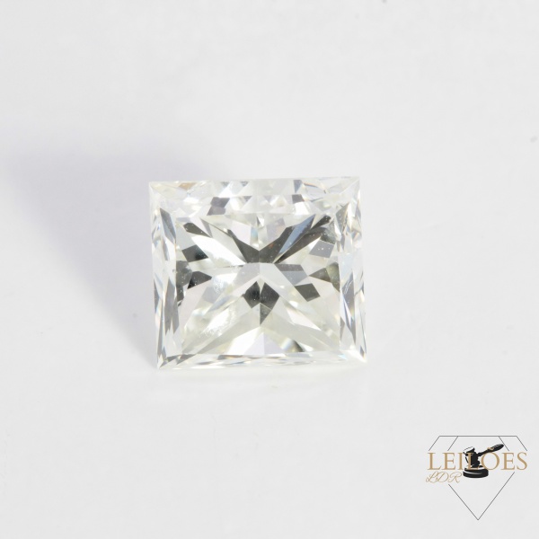 Joias . Diamante Aprox. 209 Pontos (2,09 Cts), Qualidade VVS2, Cor J , Lap. Princess ...