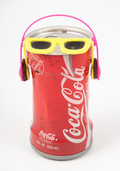 Lata de Coca- Cola de brinquedo