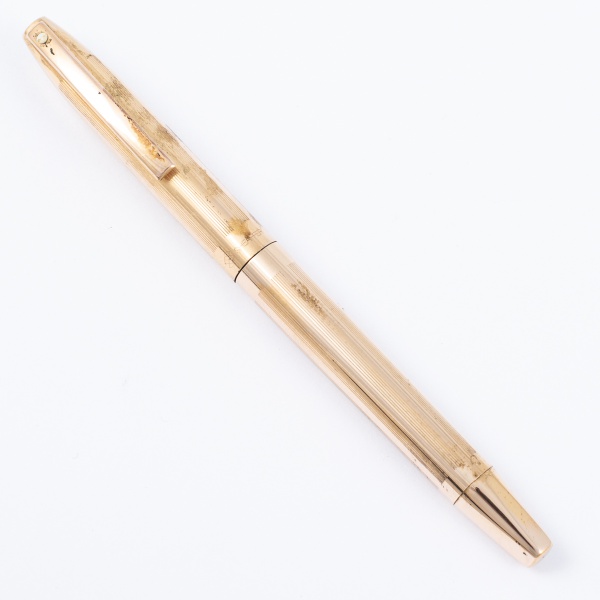 Caneta SHEFER dourada - com inscrição