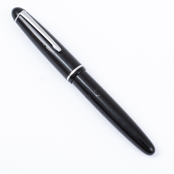 Caneta tinteiro COMPACTOR preta - com inscrição