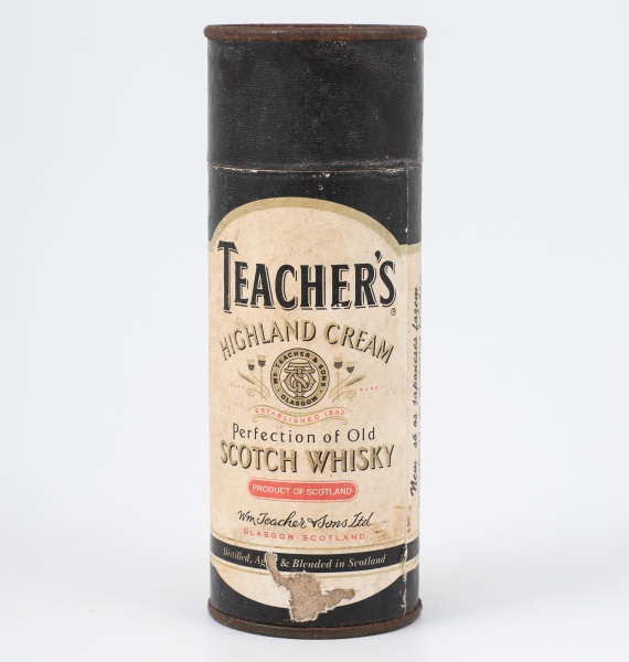 Garrafa de brinde de Whisky TEACHER`S / Tam; 13cm