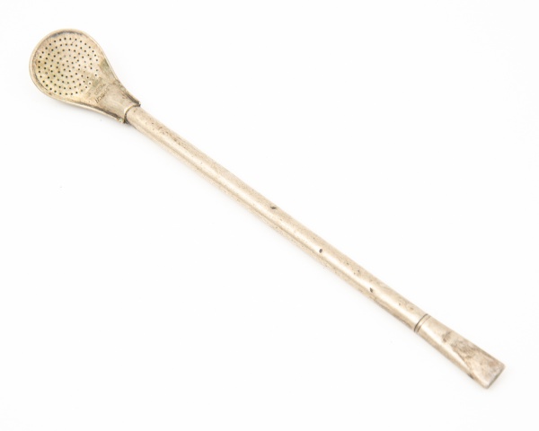 Bomba de chimarrão Eberle / Alpaca - Tam 20cm